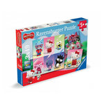 RAVENSBURGER Puzzles 3x49 p - hello kitty