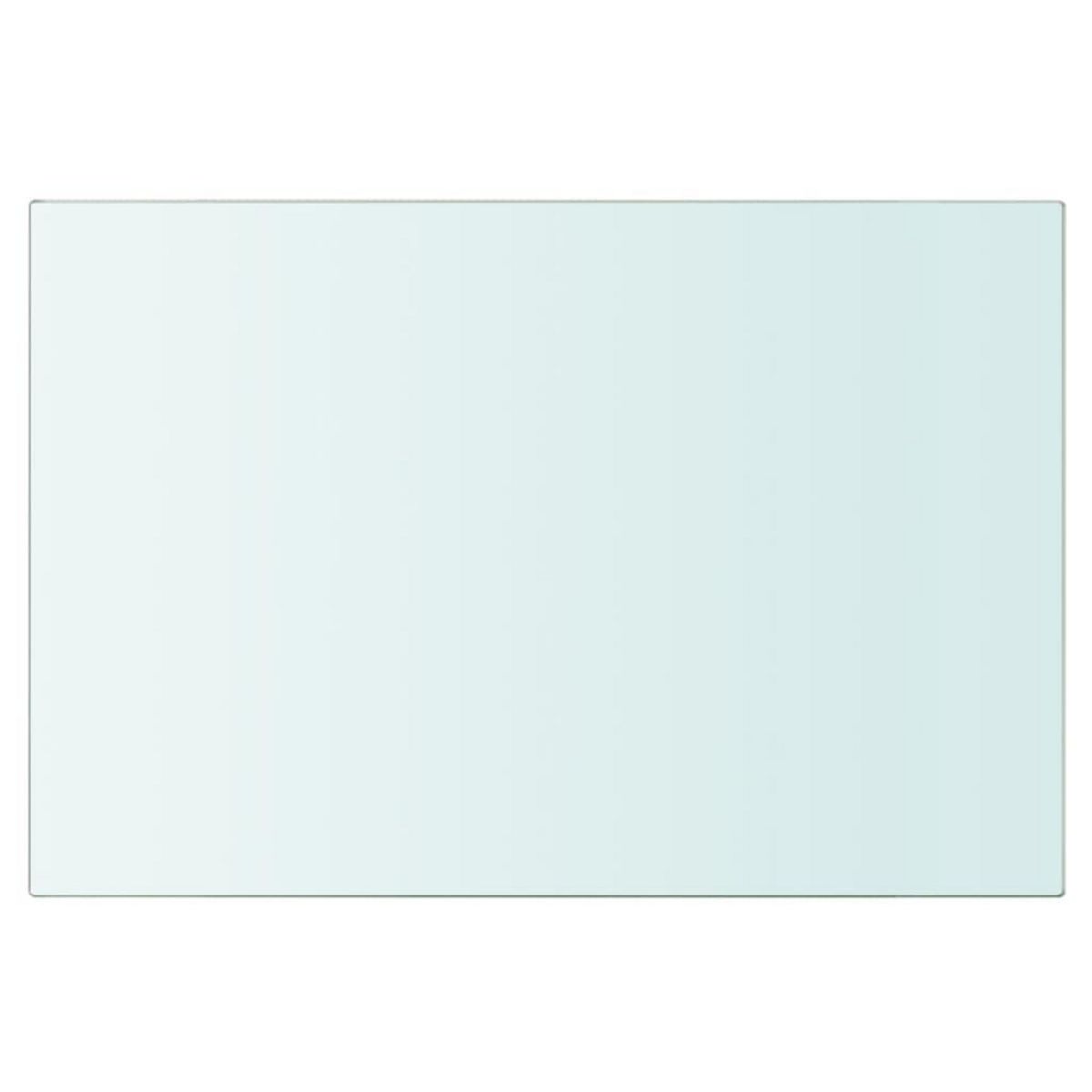 VIDAXL Panneau pour etagere Verre transparent 20 x 30 cm