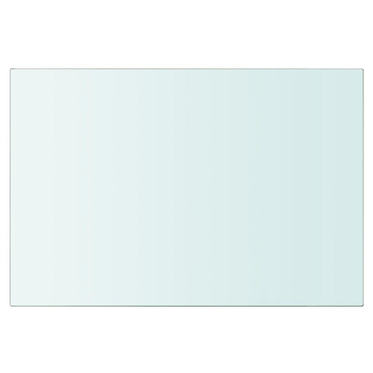 VIDAXL Panneau pour etagere Verre transparent 20 x 30 cm