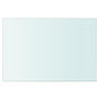 Voir la diapositive 2 : VIDAXL Panneau pour etagere Verre transparent 20 x 30 cm