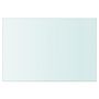 Voir la diapositive 2 : VIDAXL Panneau pour etagere Verre transparent 20 x 30 cm