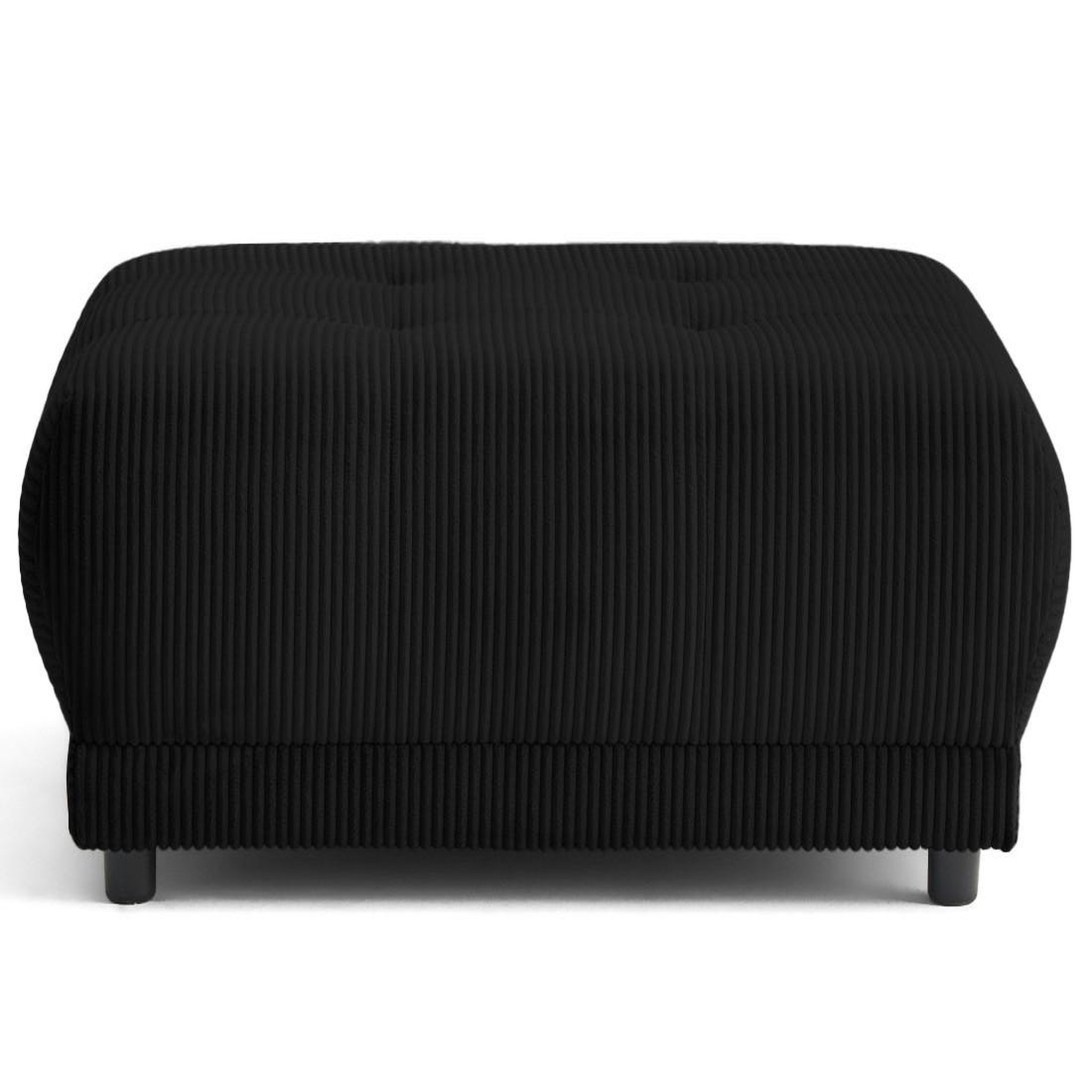 Voir la diapositive 5 : LISA DESIGN Amadora - pouf en velours côtelé