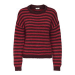 JACQUELINE DE YONG Pull Noir/Rouge Femme JDY Zoey. Coloris disponibles : Rouge