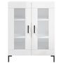 Voir la diapositive 5 : VIDAXL Buffet Blanc brillant 69,5x34x90 cm Bois d'ingenierie