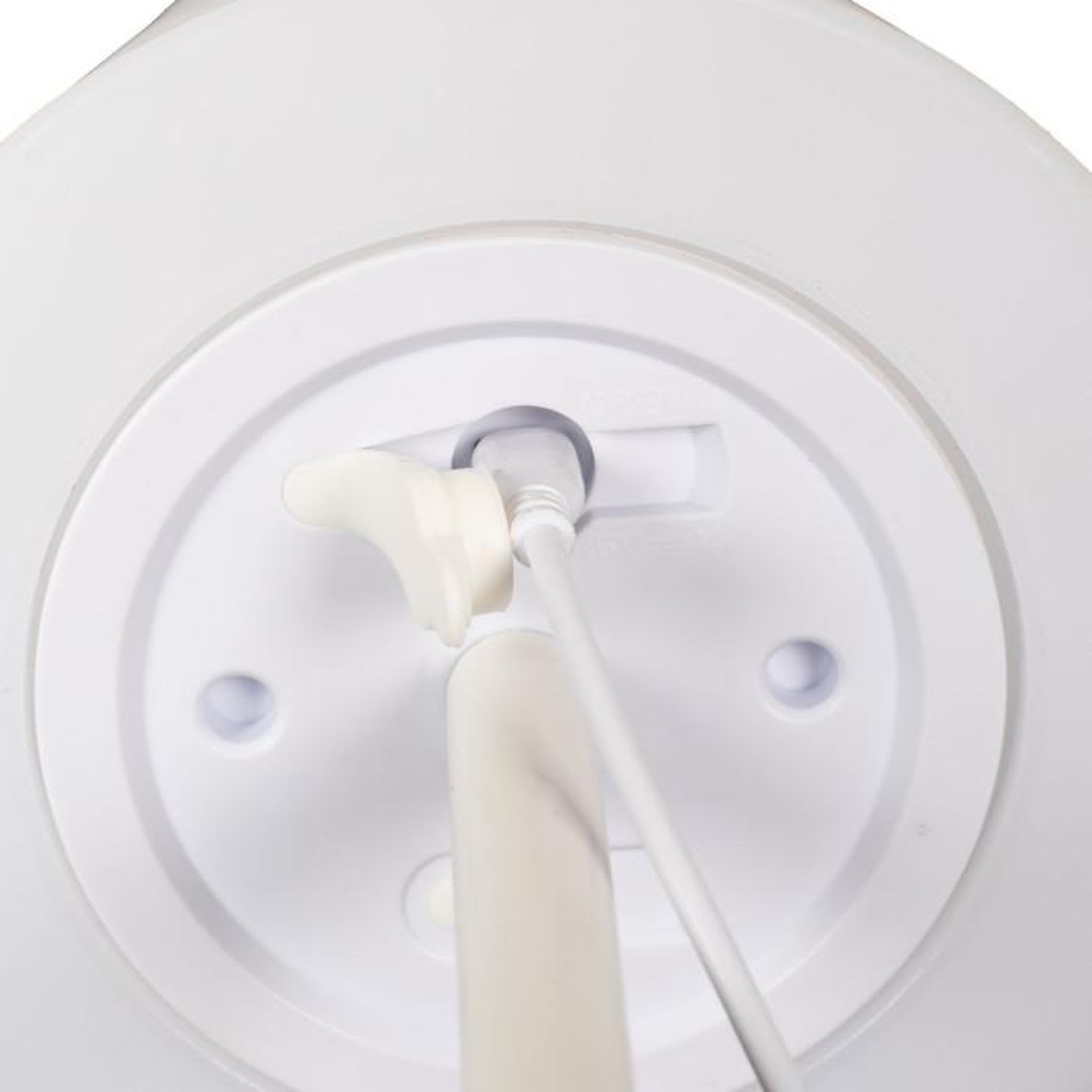 Voir la diapositive 3 : Paris Prix Lampe à Poser Extérieur  Rechargeable  40cm Blanc