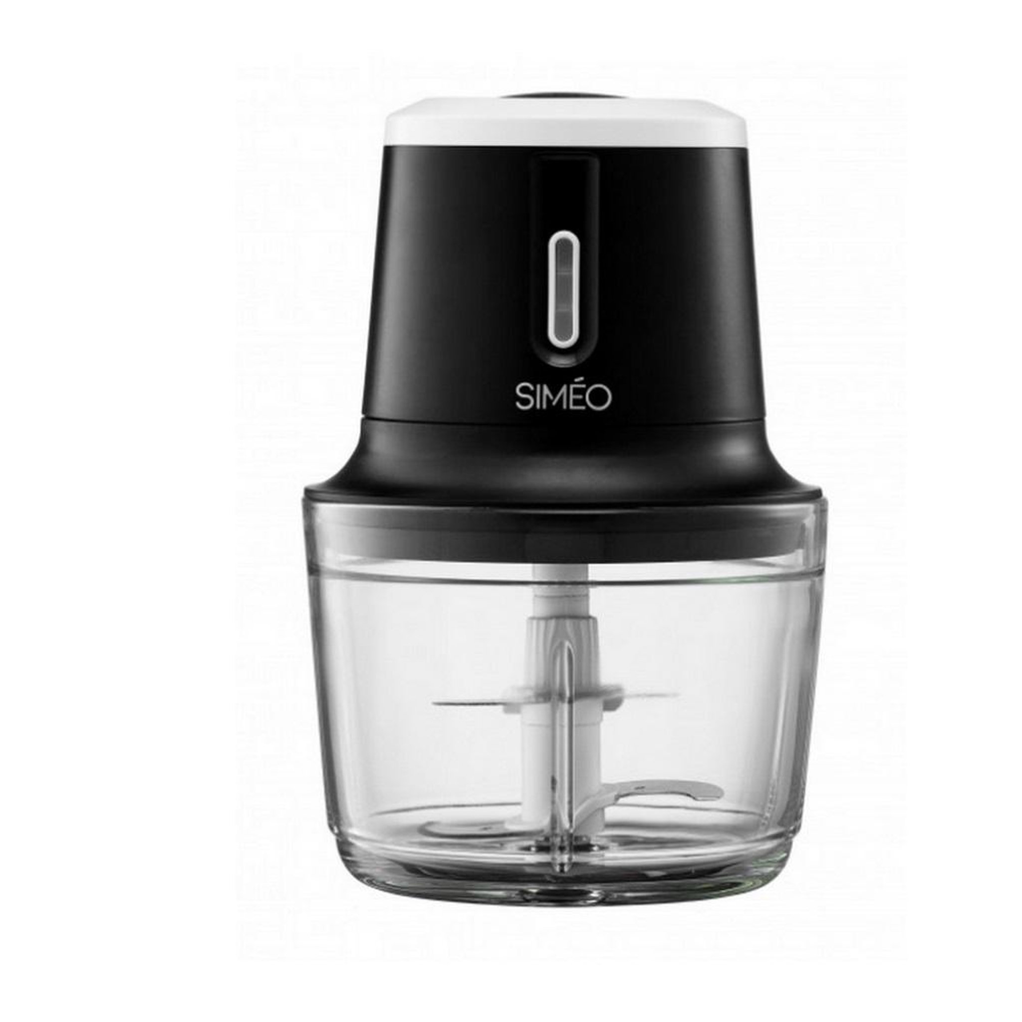 Voir la diapositive 2 : Simeo Mini-hachoir rechargeable 500ml noir - hvn550