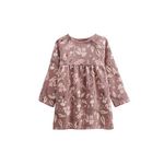 Petit Béguin Robe enfant en molleton Sora. Coloris disponibles : Rose