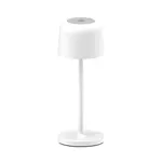 Lumisky Lampe de table sans fil SOPHIA Blanc Aluminium H20CM