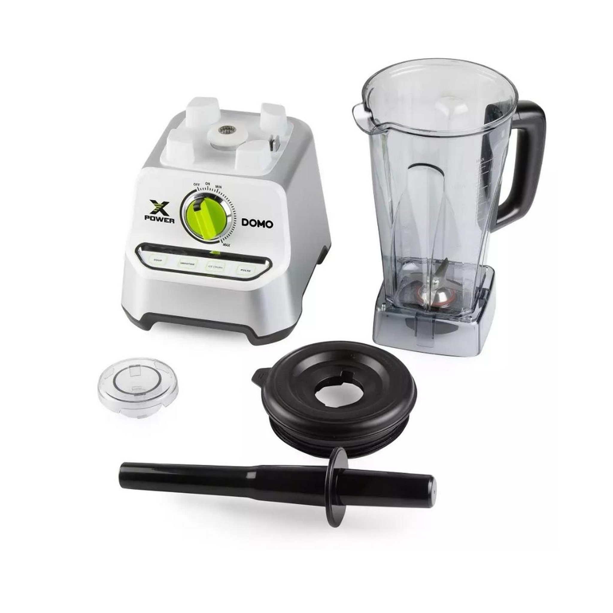 Voir la diapositive 4 : Domo Blender 2l 1500w blanc - do747bl