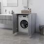 Voir la diapositive 3 : VIDAXL Meuble pour machine a laver Sonoma gris 71x71,5x91,5 cm