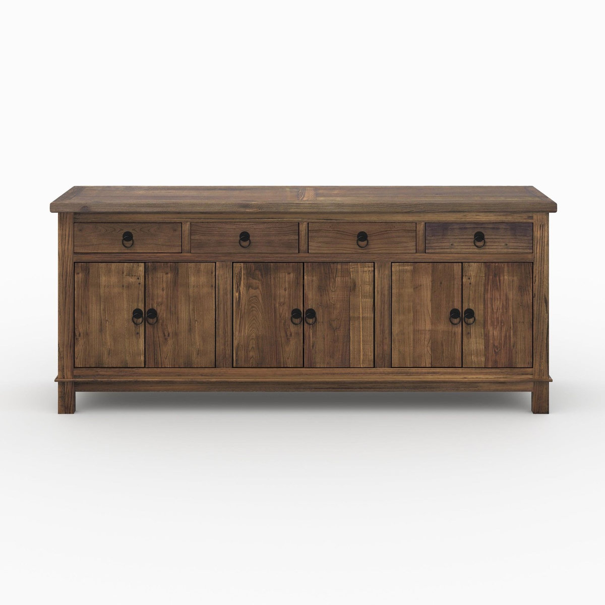 Rendez vous déco Buffet en bois recyclé 3 portes et 4 tiroirs-Mastic