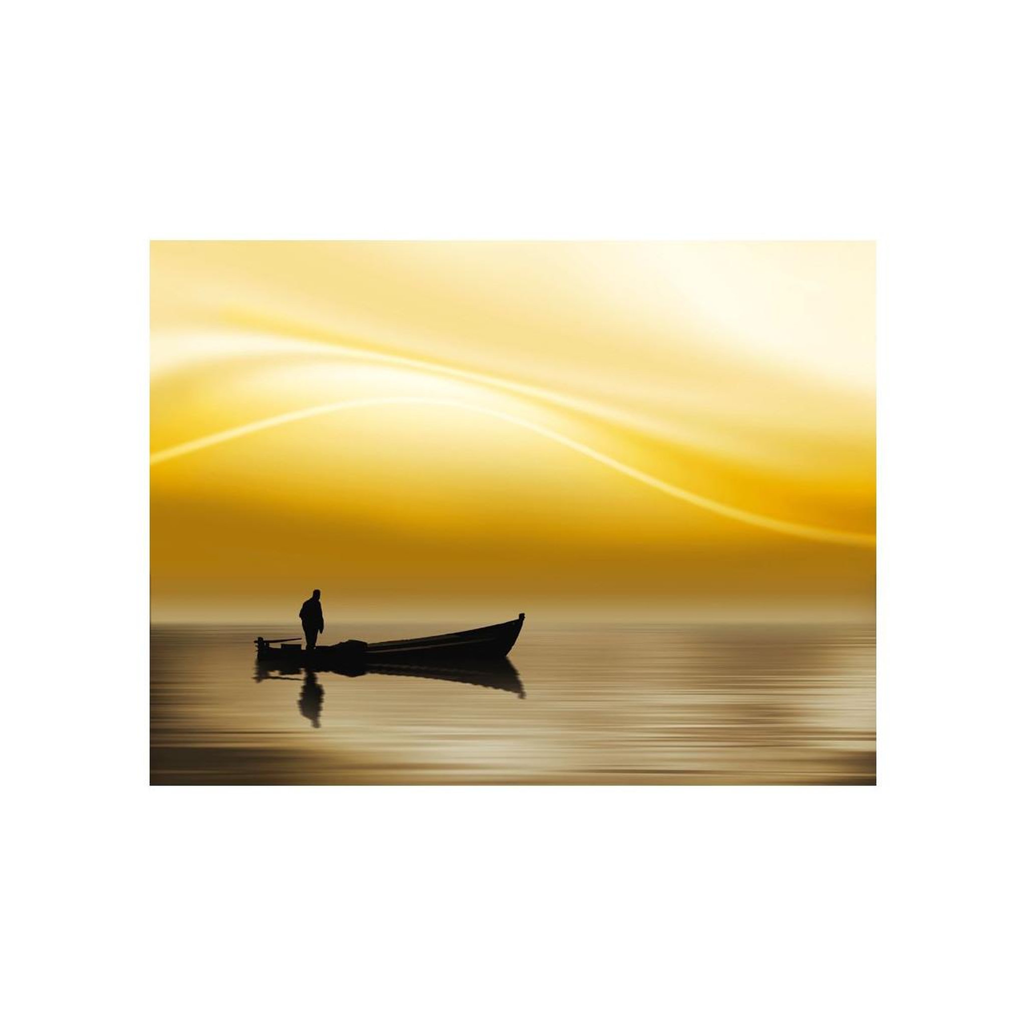 Voir la diapositive 2 : Paris Prix Papier Peint  Fishing at Sunset