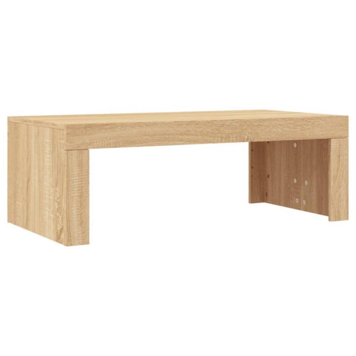 VIDAXL Table basse chêne sonoma 102x50x36 cm bois d ingénierie