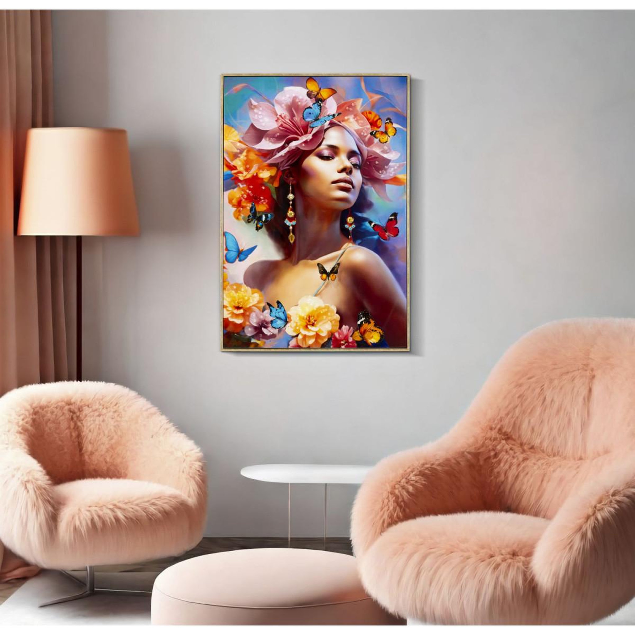 Voir la diapositive 6 : Paris Prix Tableau peinture  marty ii  62x92cm multicolore