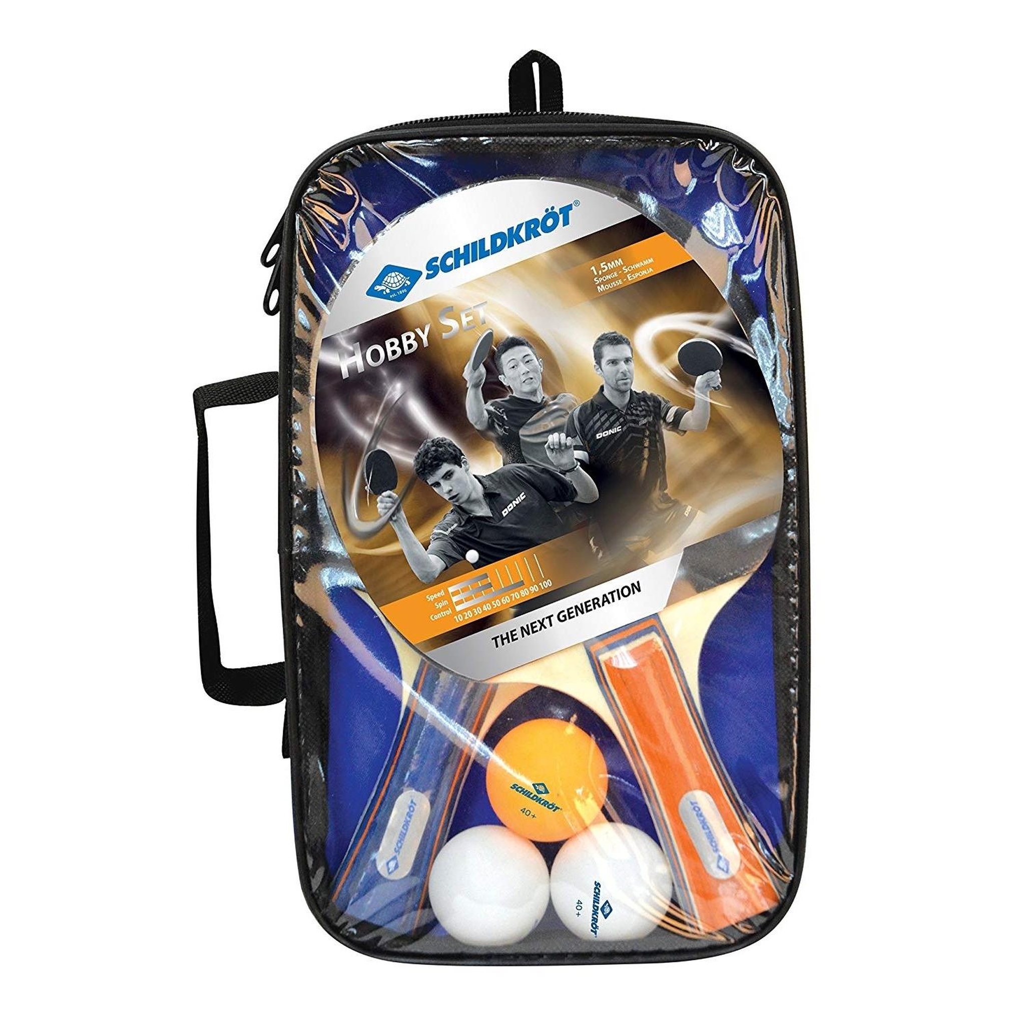 Voir la diapositive 2 : SCHILDKRÖT FUN SPORT Set de tennis de table Hobby pour 2 joueurs