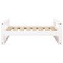 Voir la diapositive 5 : VIDAXL Lit pour chien Blanc 75,5x55,5x28 cm Bois de pin solide