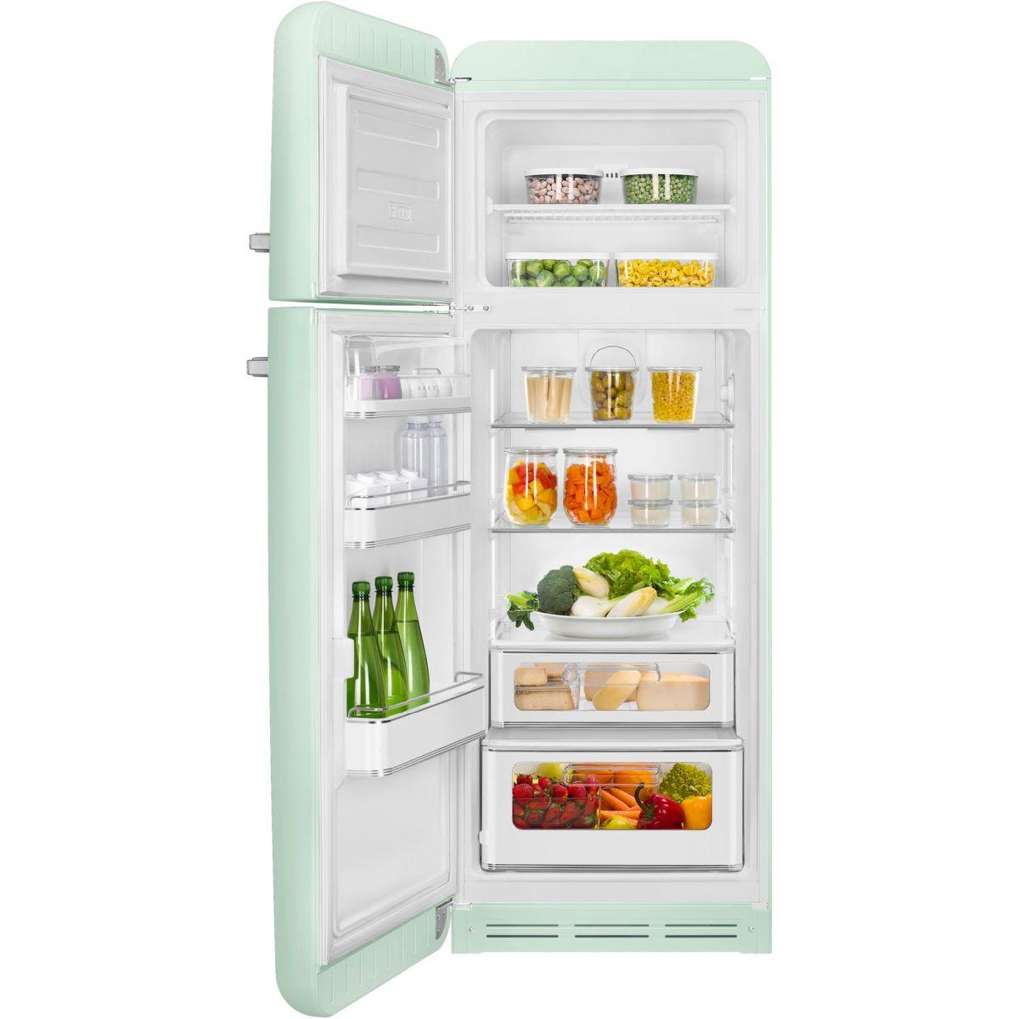 Voir la diapositive 3 : SMEG Réfrigérateur 2 portes FAB30LPG6