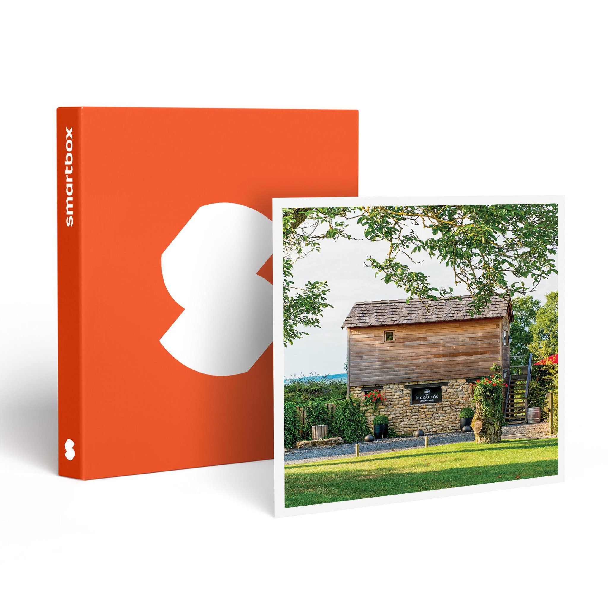 Smartbox 2 jours en roulotte ou cabanon premium avec dîner en bourgogne - coffret cadeau séjour