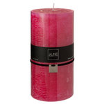 Paris Prix Bougie Cylindrique Déco  Junina  20cm Fuchsia