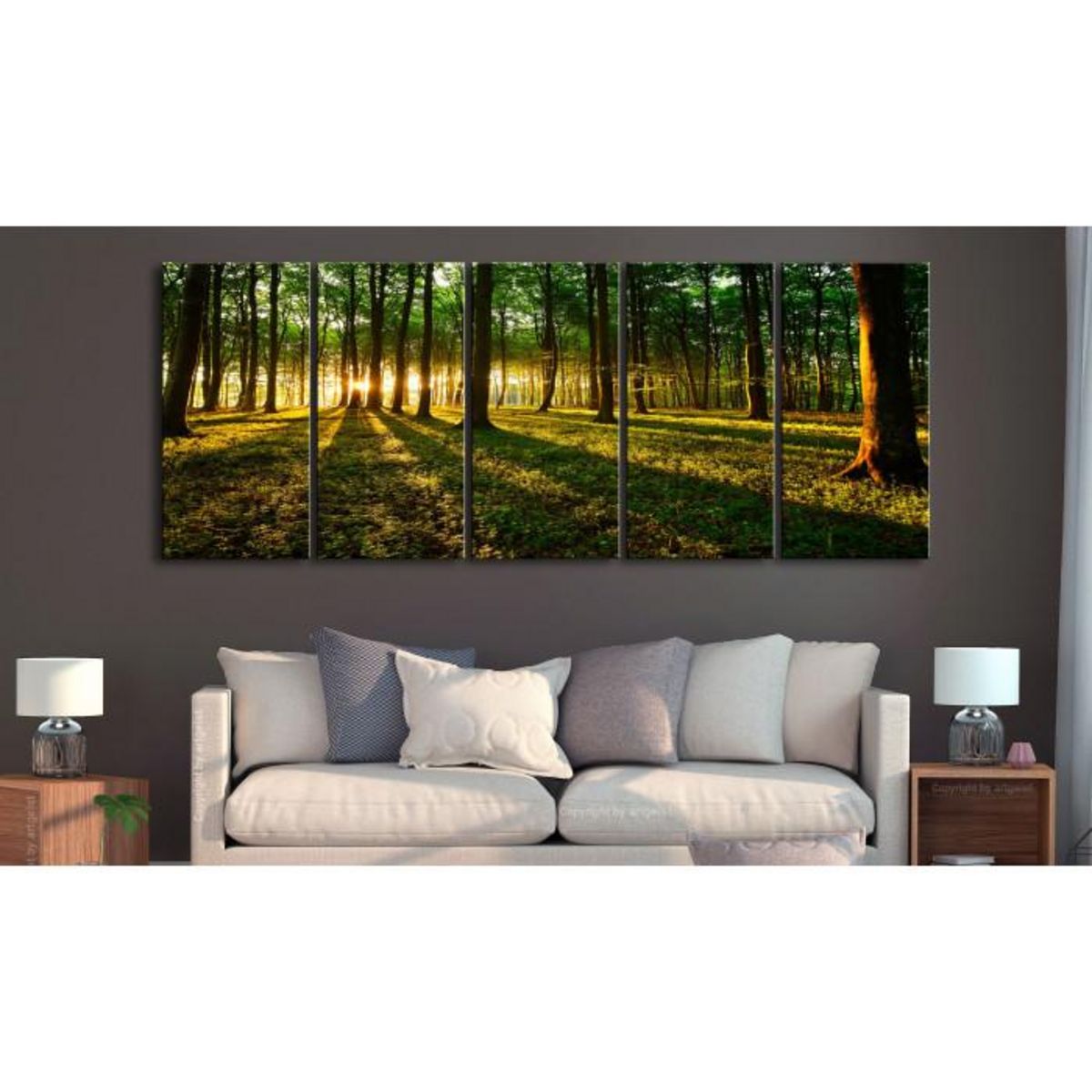 Paris Prix Tableau Imprimé  Shade of Trees I