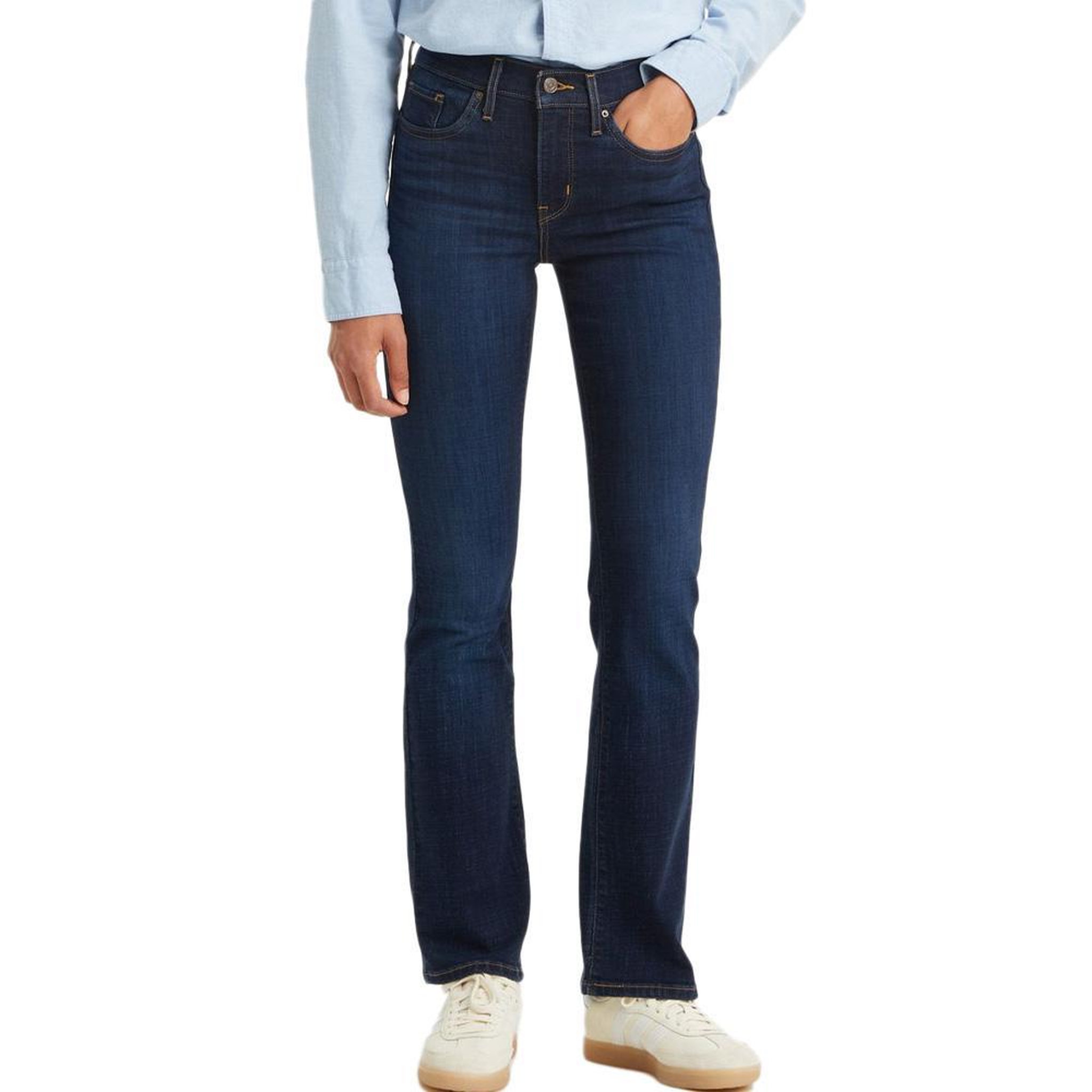 Levi's Jean 315 bleu femme levi's  shaping boot dark indigo. Coloris disponibles : Bleu