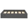Voir la diapositive 3 : VIDAXL Lit pour chien Gris 51,5x44x9 cm Bois de pin solide