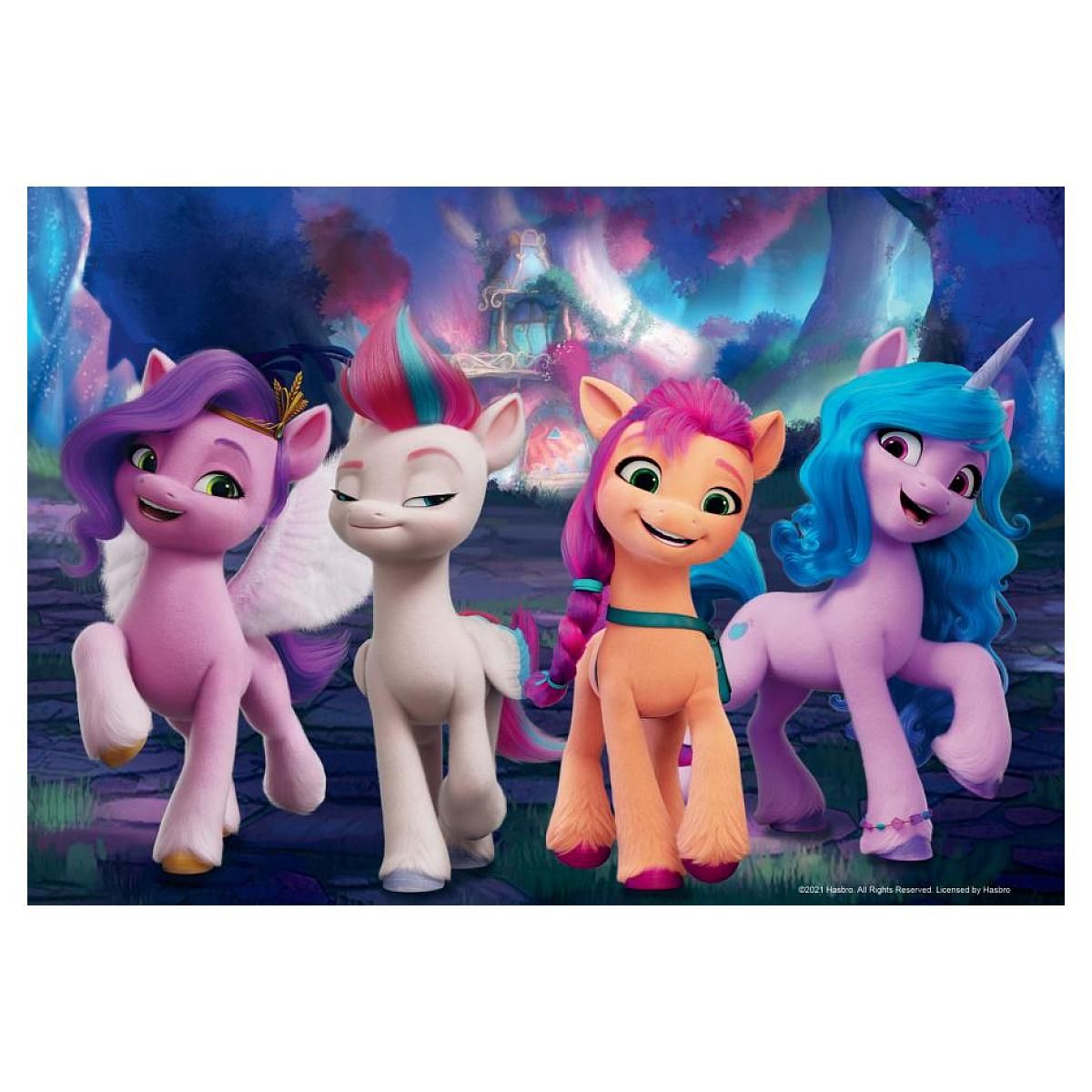 RAVENSBURGER Puzzles 2x24 p - amitié entre poneys / my little pony