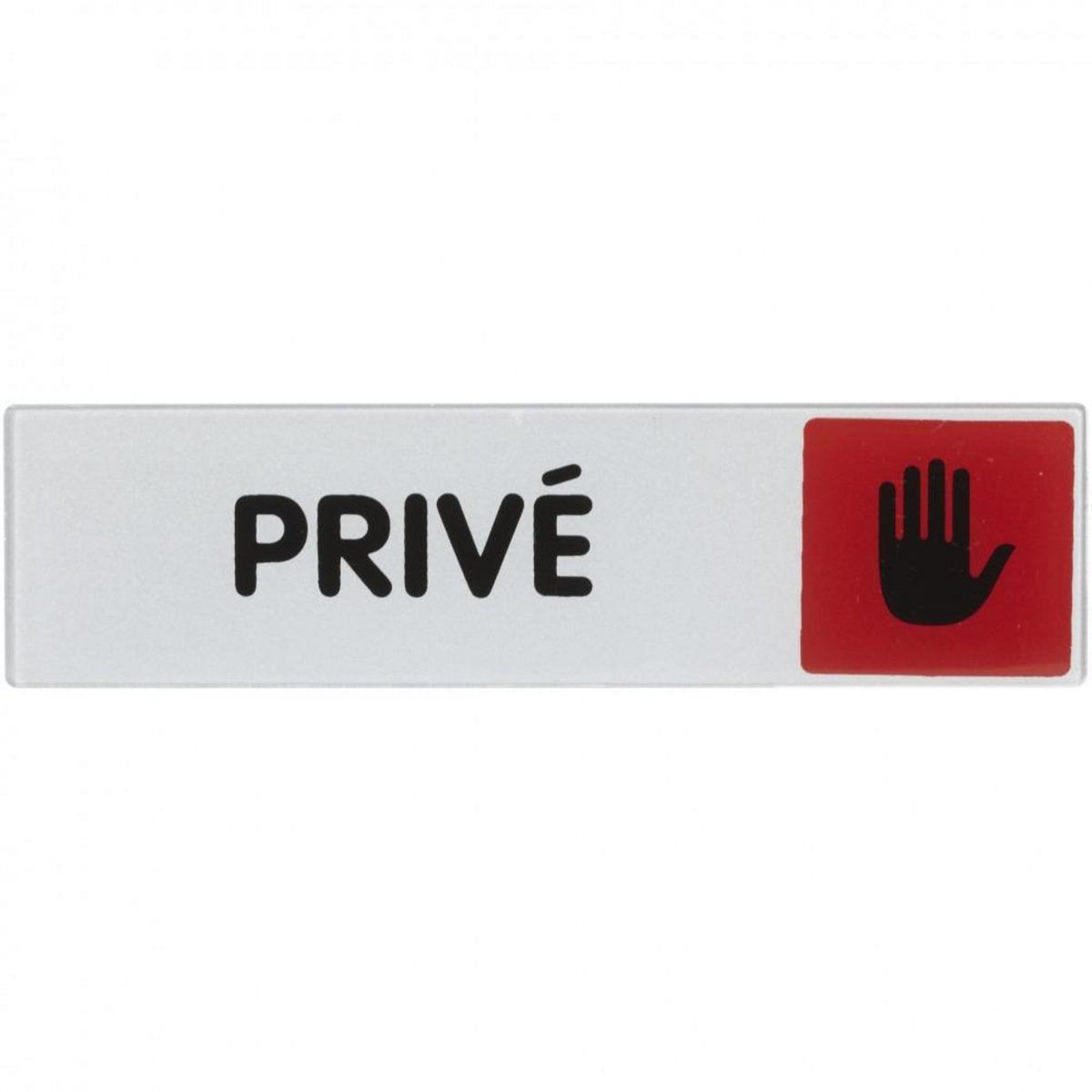 NOVAP Plaque privé en plastique