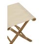 Voir la diapositive 4 : Paris Prix Tabouret Pliable Bambou  Stool  42cm Naturel