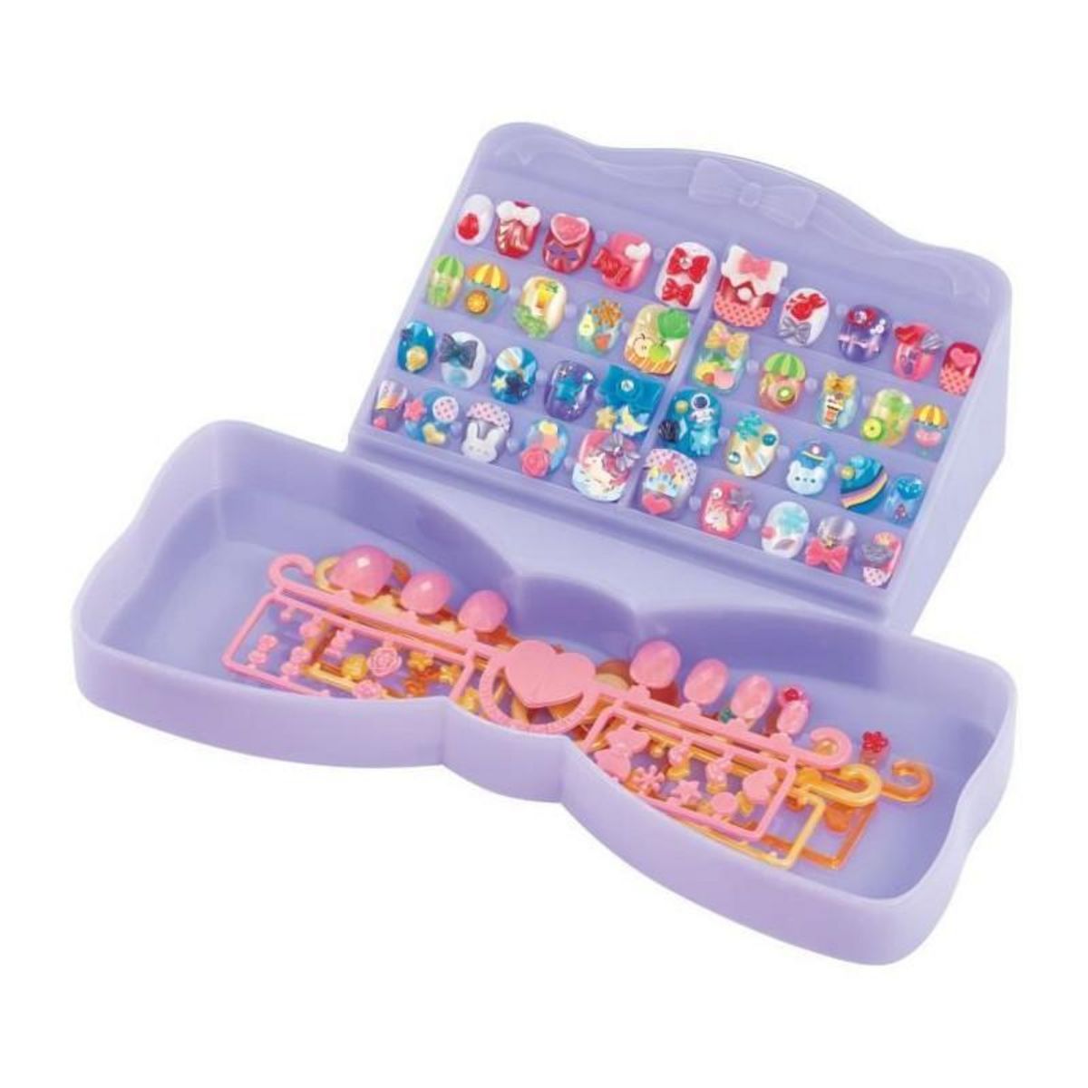 Aquabeads Jeu de Manucure - AQUABEADS - Mon Studio d'Ongles a Décorer - Sécurité et Autonomie, Poudre Magique