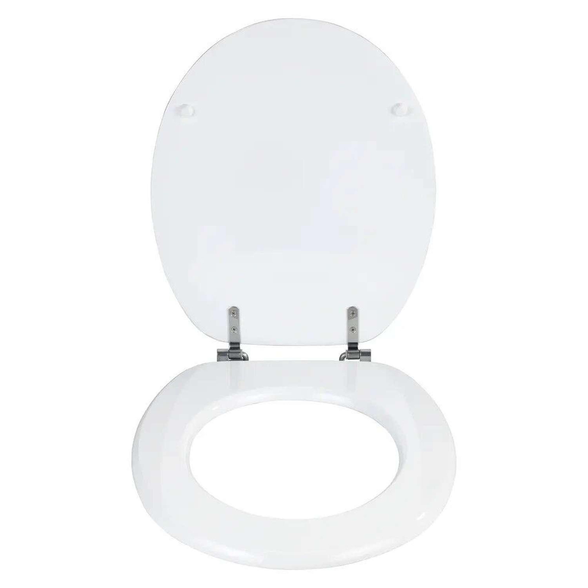 Voir la diapositive 2 : Wenko Abattant wc palmiers - bois - multicolore