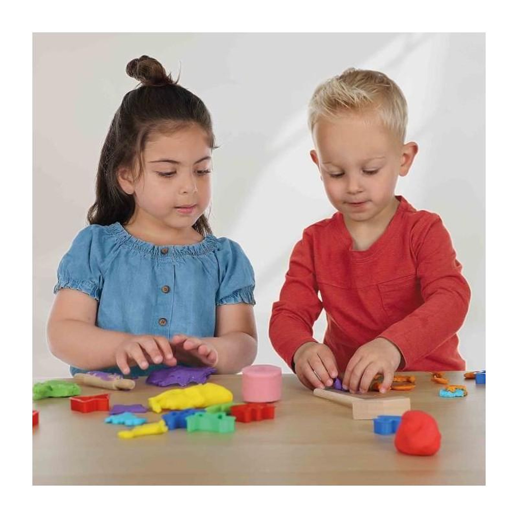 Voir la diapositive 2 : SES Creative Pâte a modeler Feel good - Brillant (4x90gr) - SES CREATIVE