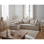 Voir la diapositive 5 : BEST MOBILIER Topaze - canapé d'angle réversible - 4 places - convertible avec coffre - en tissu