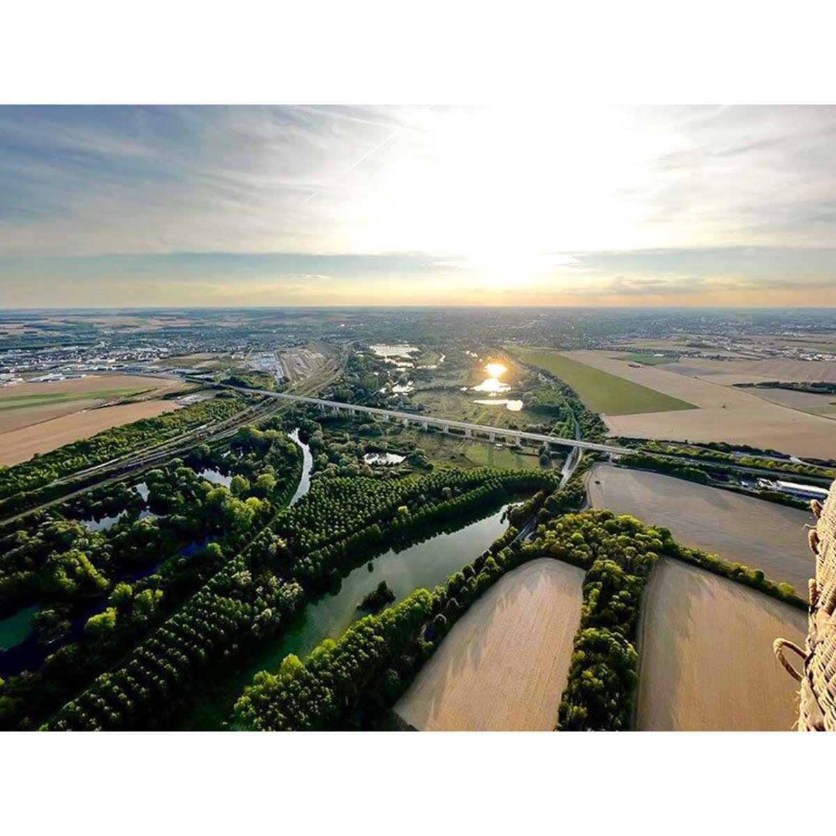 Smartbox Vol en montgolfière pour 2 personnes à Amiens - Coffret Cadeau Sport & Aventure