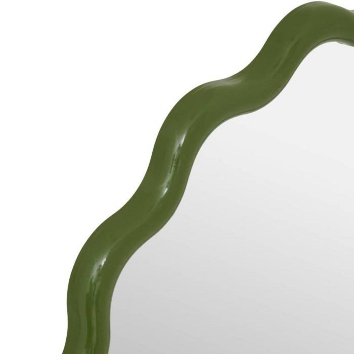 ATMOSPHERA Lot de 3 Miroirs Muraux Vague  Judy  50cm Multicolore