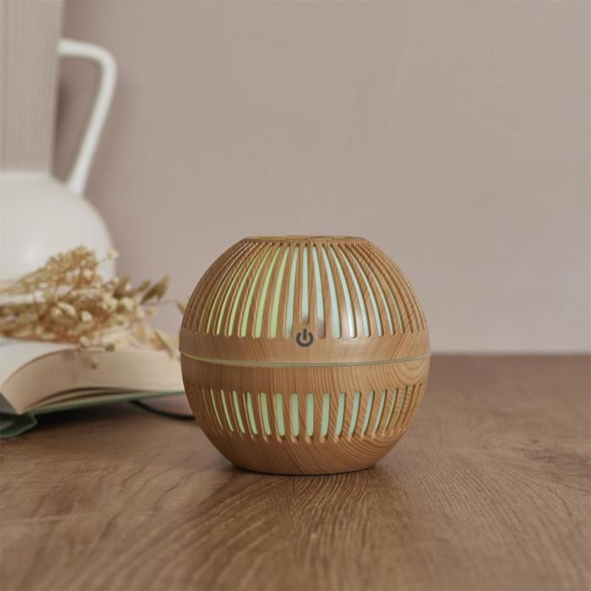 Paris Prix Diffuseur d'Huile Essentielle  Rond  10cm Marron