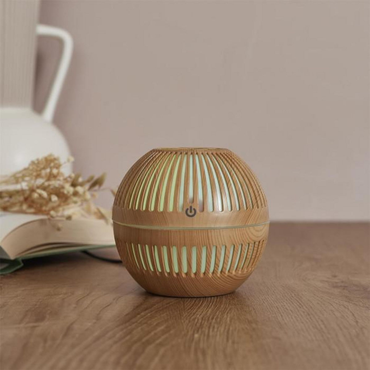 Paris Prix Diffuseur d'Huile Essentielle  Rond  10cm Marron