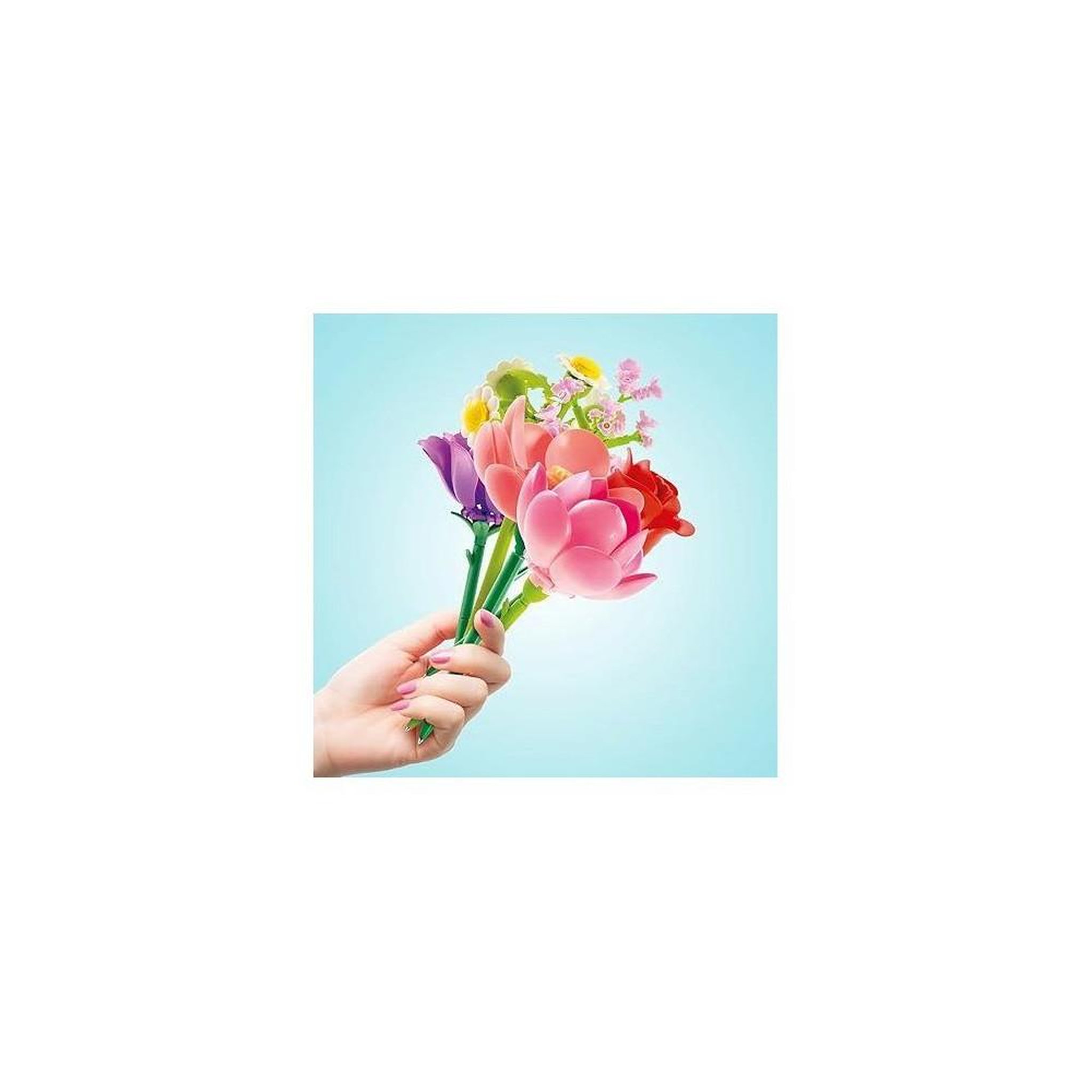 Voir la diapositive 5 : Canal Toys Canal Toys – BLOOM – Stylo Fleur a Construire – Encre pailletée et parfumée – 6 fleurs a collectionner – BLM 001