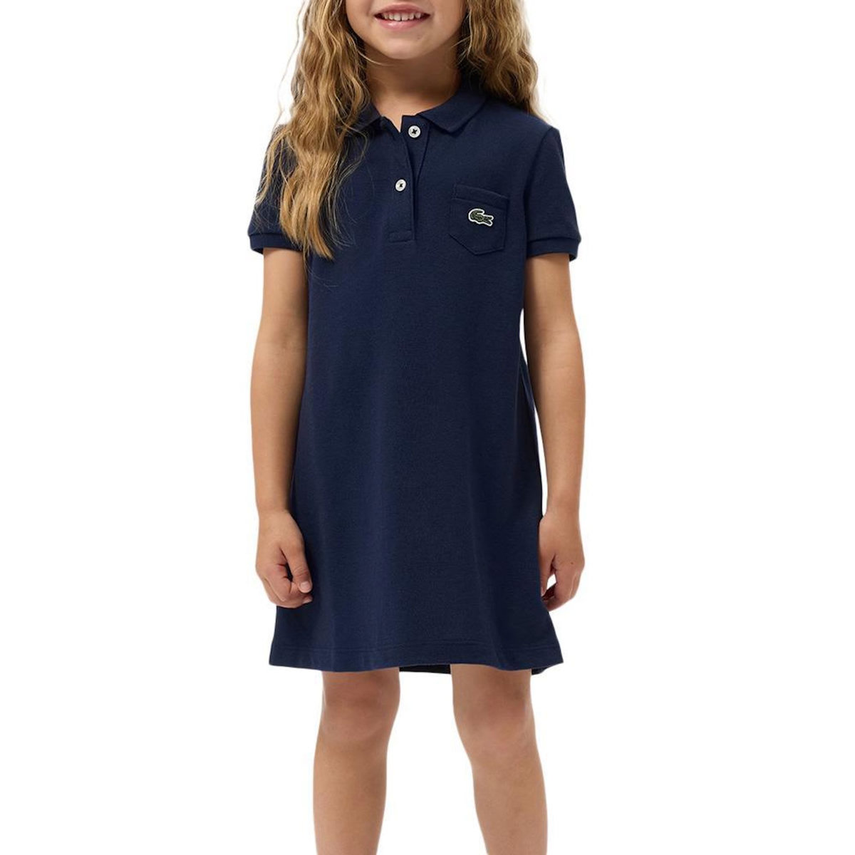 Lacoste Robe  Fille Lacoste Girls Cotton Polo