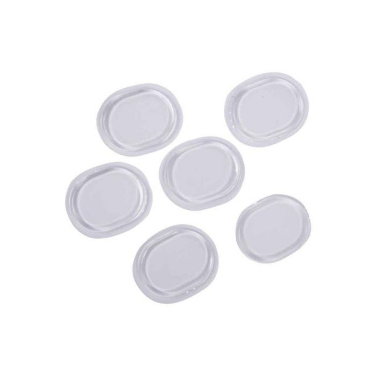 Paris Prix Lot de 6 Coussinets Chaussures  Gel  Transparent
