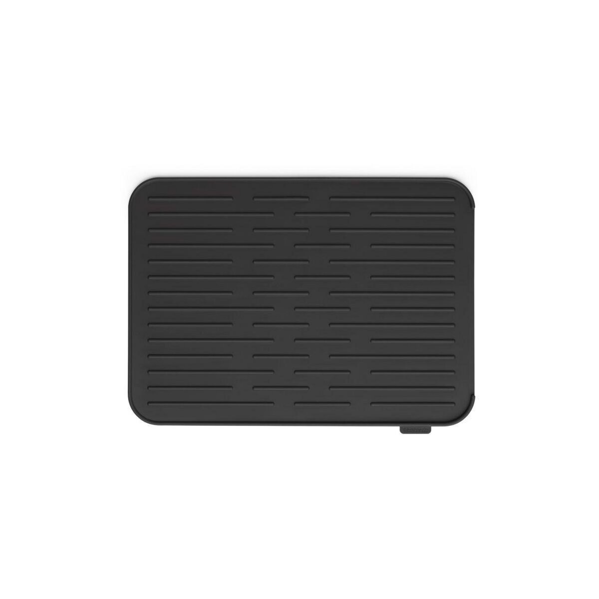BRABANTIA Tapis de séchage Egouttoir en silicone Dark grey