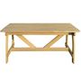 Voir la diapositive 2 : VIDAXL Table de jardin 150x74x75 cm Bois de pin impregne