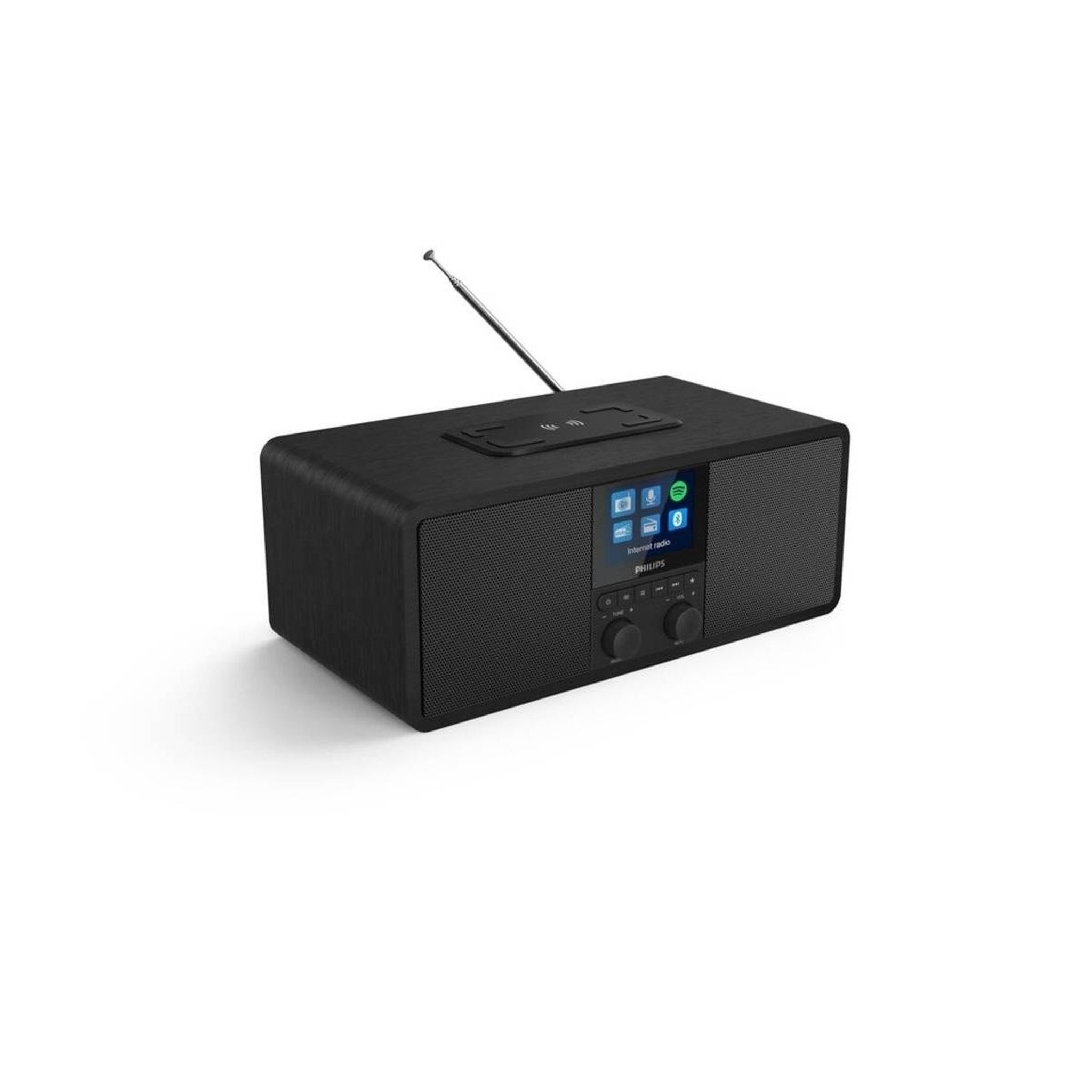 Philips Radio-réveil double alarme noir - TAR8805