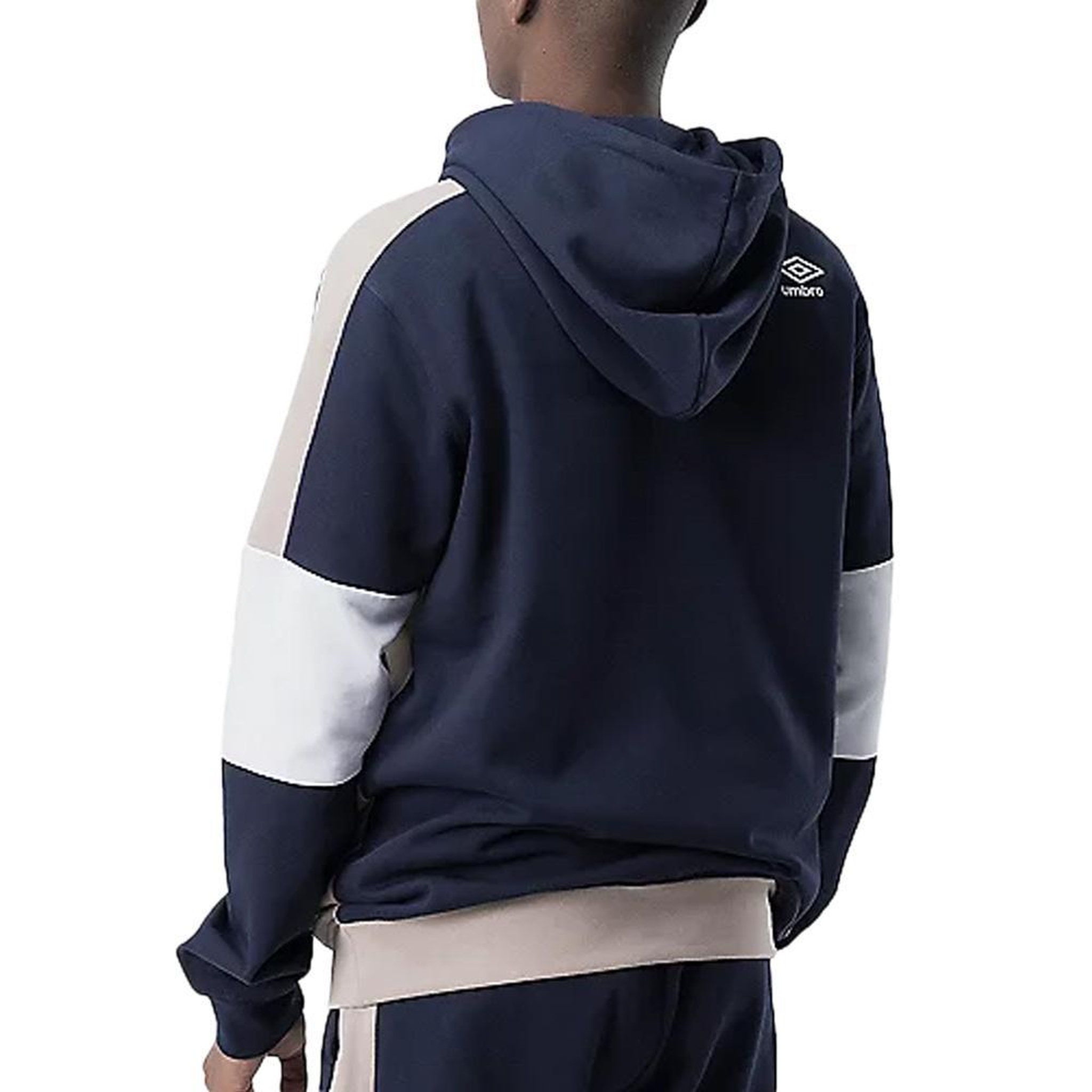 Voir la diapositive 2 : UMBRO Sweat Marine/Beige Homme Umbro Spl Net