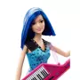 BARBIE Poupée Barbie - Amie Rock'n Royale Guitare Synthé