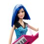 BARBIE Poupée Barbie - Amie Rock'n Royale Guitare Synthé