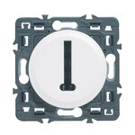 Legrand Celiane prise téléphone 8 contacts en T blanc à composer