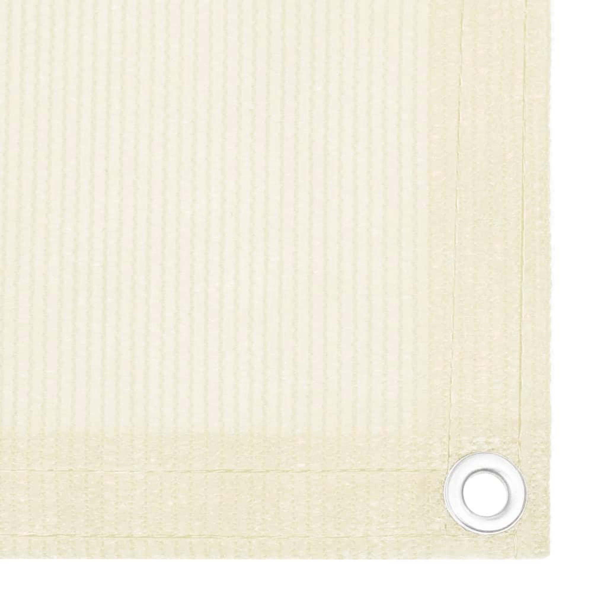Voir la diapositive 2 : VIDAXL Ecran de balcon creme 75x600 cm pehd