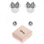 Voir la diapositive 2 : SC CRYSTAL Lot de 2 paires de boucles d'oreilles Disney ornées de Cristaux scintillants - Minnie