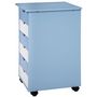 Voir la diapositive 5 : tectake Bureau réglable en hauteur et inclinable avec caisson de bureau à roulettes